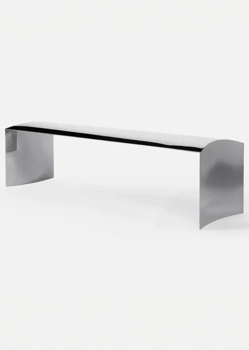 Metal Bench By Ole Schjøll