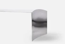 Metal Bench By Ole Schjøll