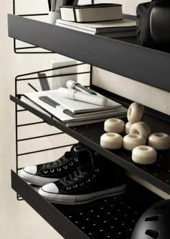 Metal Shelf w/ High Edge