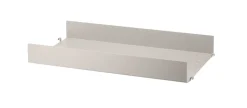 Metal Shelf w/ High Edge