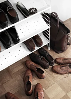 Metal Shoe Shelf