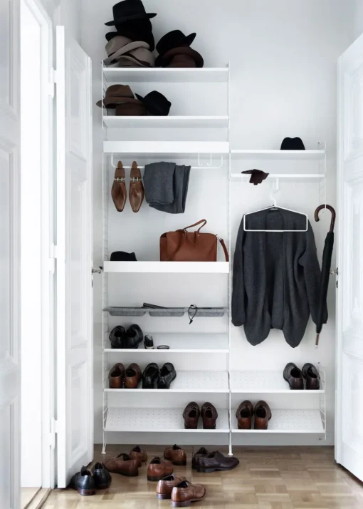 Metal Shoe Shelf