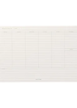 MILO - Weekly Planner Notepad