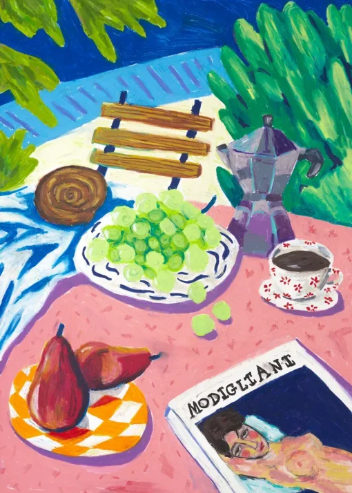 Modigliani In The Garden