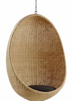 Nanna Ditzel Hanging Egg Chair Rattan - Für drinnen