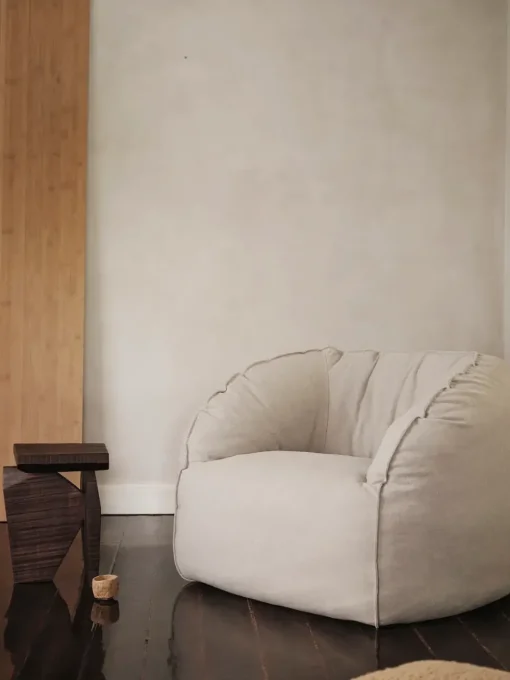 Nesten Lounge Chair - Re-cotton - Natural