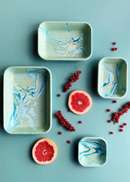 NEW MARBLE - Rectangular Tray