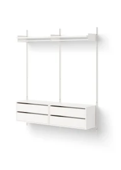 New Works Wardrobe Shelf Cabinets w. Drawers
