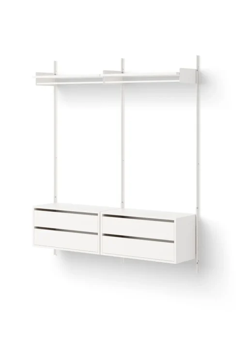 New Works Wardrobe Shelf Cabinets w. Drawers