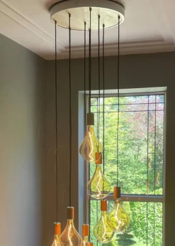 Nine Pendant / Large / Voronoi II