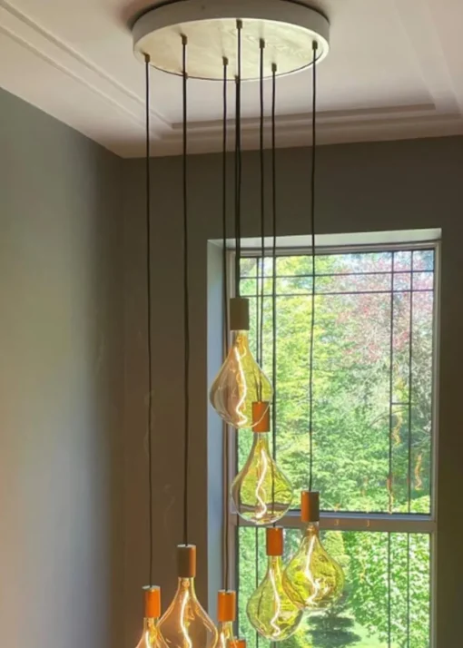 Nine Pendant / Large / Voronoi II