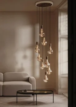 Nine Pendant / Large / Voronoi II
