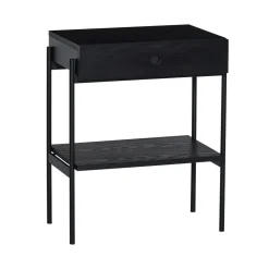 Noir Bedside Table