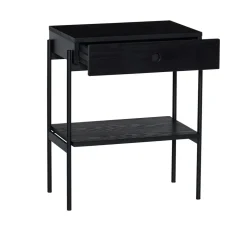 Noir Bedside Table