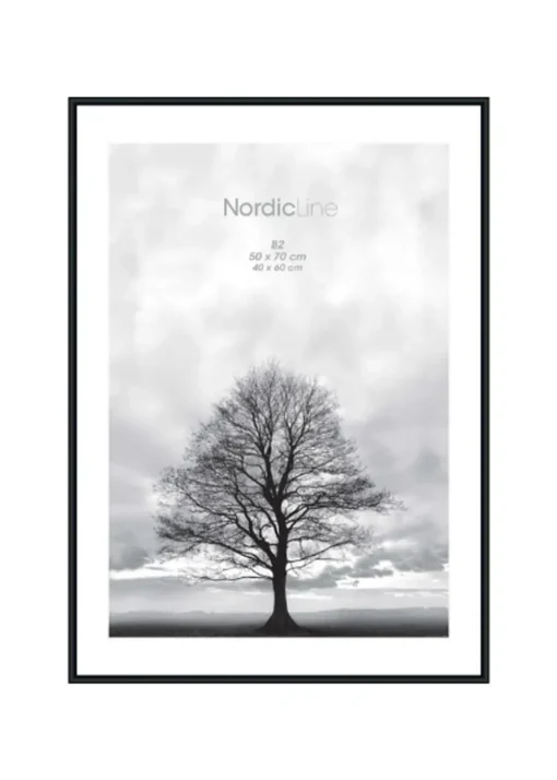 Nordic Line frames - Aluminium Matt Black