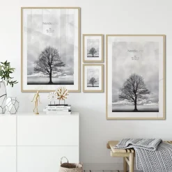 Nordic Line rammer - Oak look