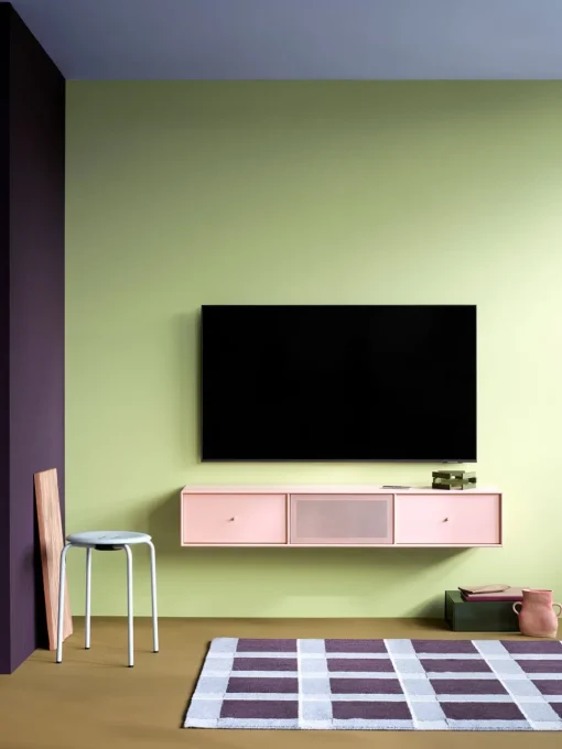 OCTAVE V TV bench - Legs: 195 Brass