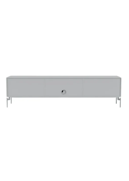 OCTAVE V TV bench - Legs: 99 Matt Chrome