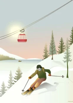 OFF-PISTE SKIING - poster