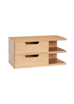 Open Wall Shelf/Bedside Table Natural