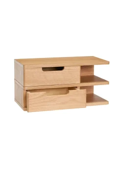 Open Wall Shelf/Bedside Table Natural