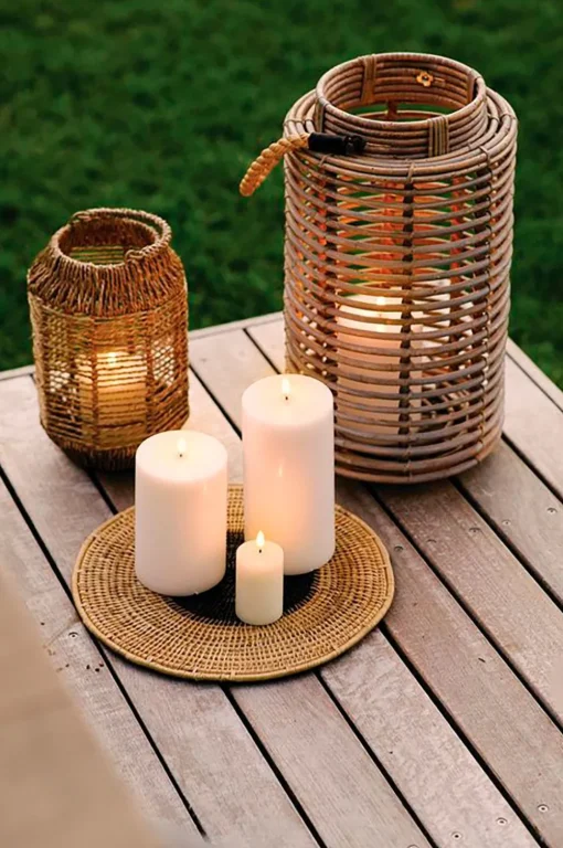 Outdoor LED Pillar Candle