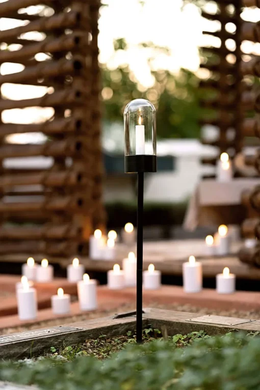 Outdoor LED Pillar Candle