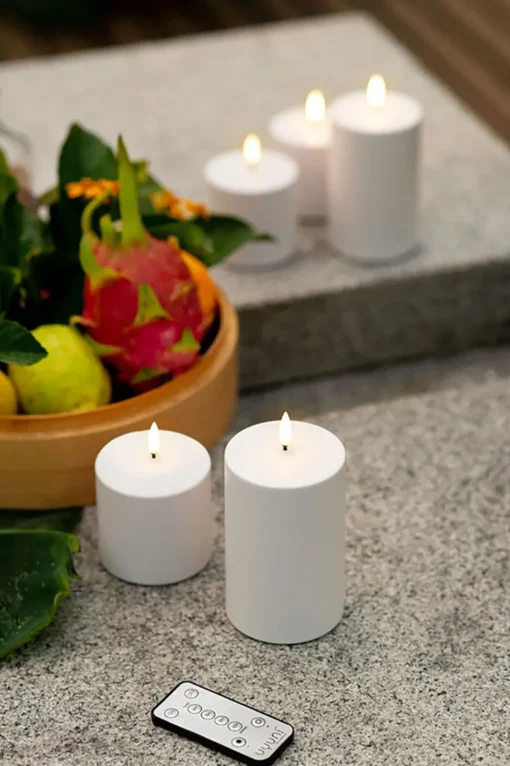 Outdoor LED Pillar Candle