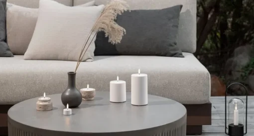 Outdoor Pillar Candle Smooth