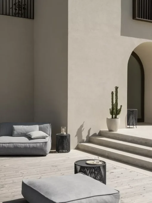 Outdoor Side Table - Rope