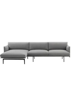 Outline Sofa / Chaise Lounge - Left