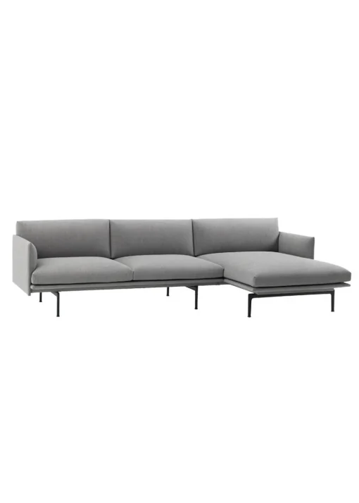 Outline Sofa / Chaise Lounge - Right