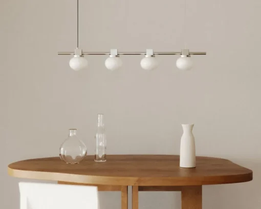 Ovoid Pendant Light / Quadruple