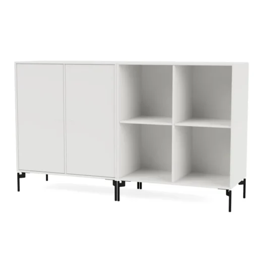 PAIR - With black legs