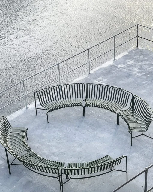 Palissade park dining bench -in- add-on