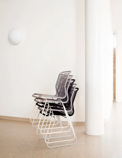 Panton One Dining Chair / Stainless Steel