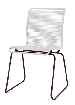 Panton One Dining Chair / Black-Red