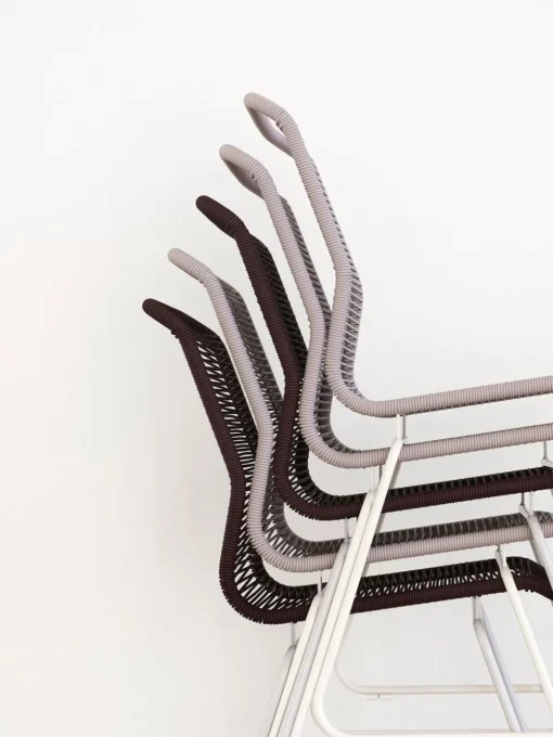 Panton One Dining Chair / Silk Grey