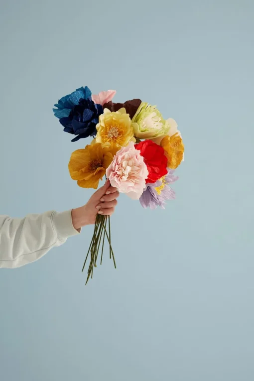 Paper Flower, Cottage Rose