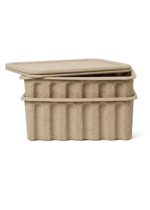 Paper Pulp Box - Set of 2