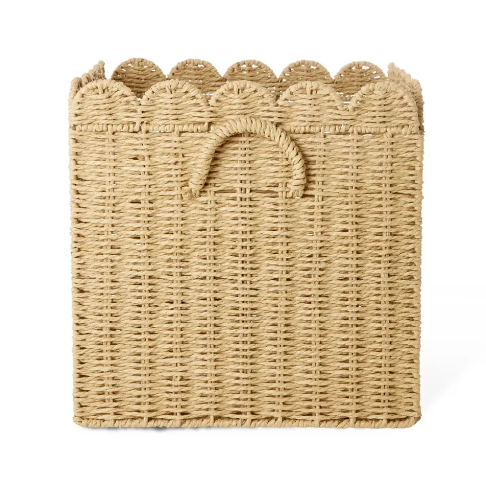 Paper Rope Foldable Basket