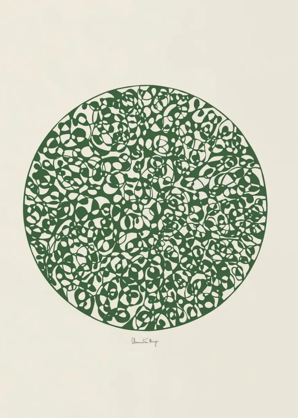 Papercut 10 - Moss Green