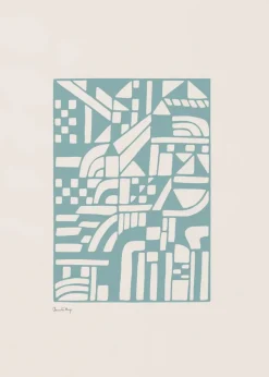 Papercut 08 - Wintergreen Blue