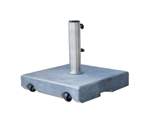 Parasolfod m/hjul - 50 kg