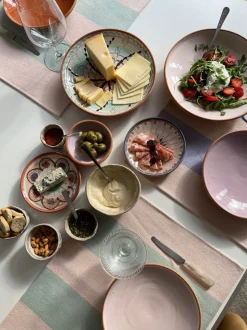 Pastel keramik plate Ø27