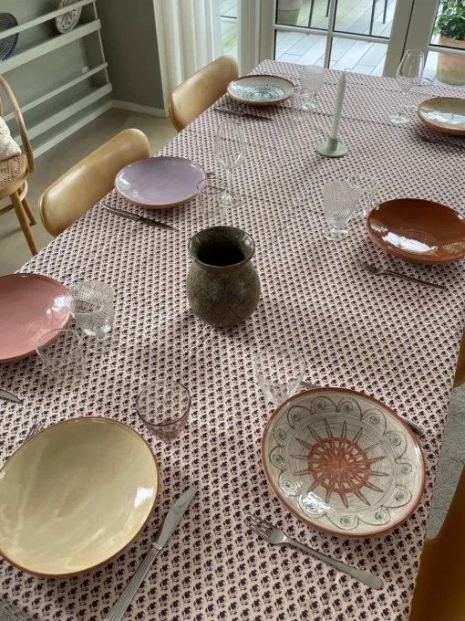 Pastel keramik plate Ø15