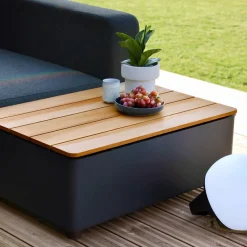 Patio Storage Table
