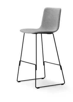 Pato Sledge Barstool 4302 by Welling/Ludvik - Full Upholstery