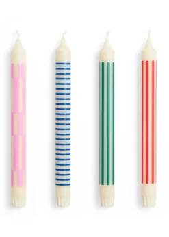 Pattern Candle / Set of 4