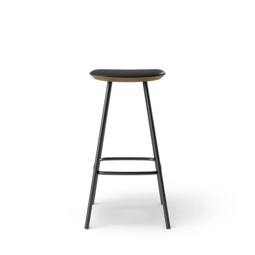 Pauline bar stool 75 cm metal frame - Oak Smoked Oiled